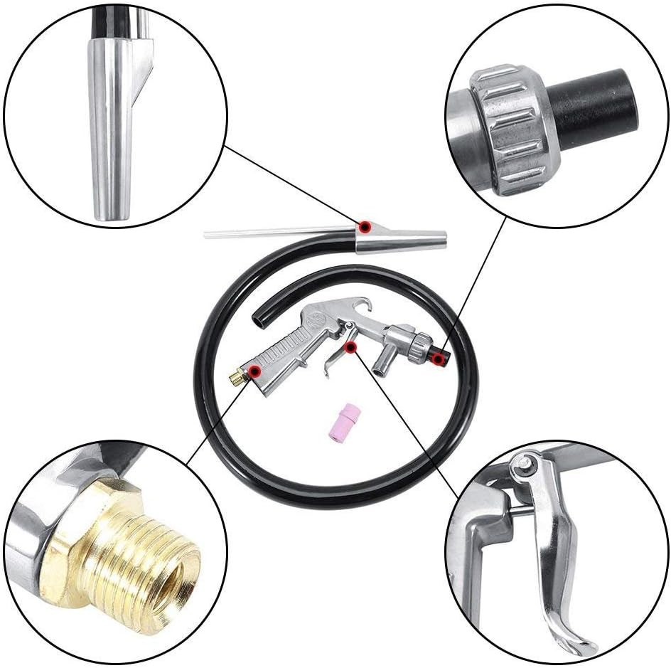 Sand Blaster Kit for Surface Cleaning and Rust Removal