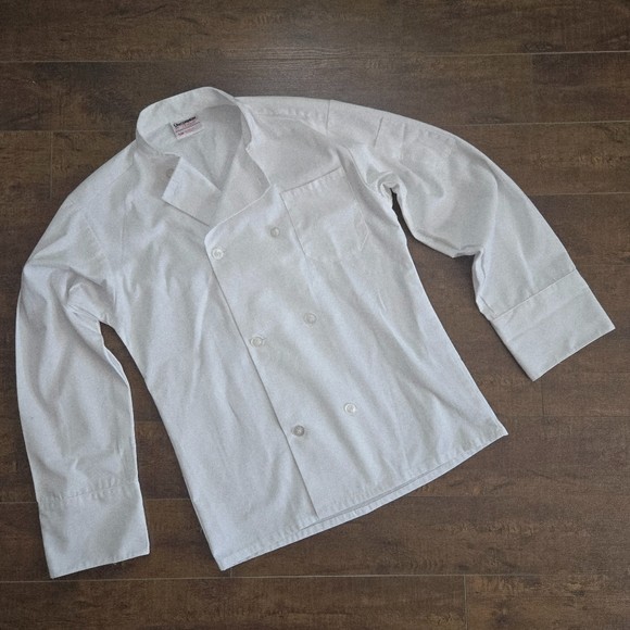 Uncommon Threads Classic Chef Coat White Size Small