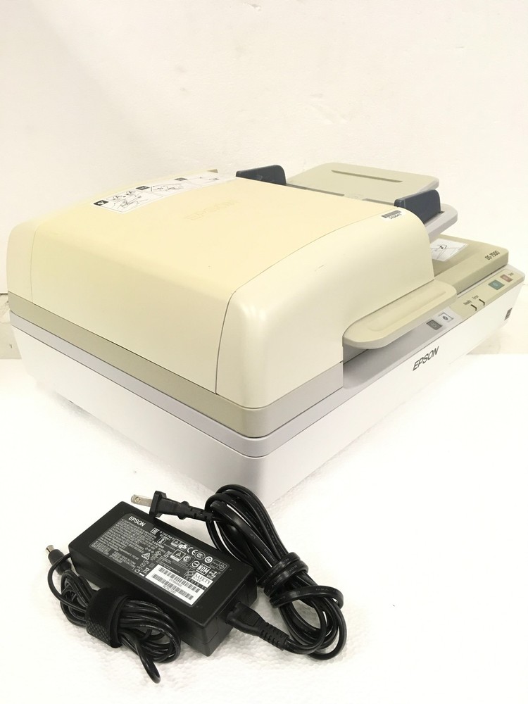 Epson WorkForce DS-7500 Document Sheet Scanner 5,942 Scan Count w/ Ac Adapter
