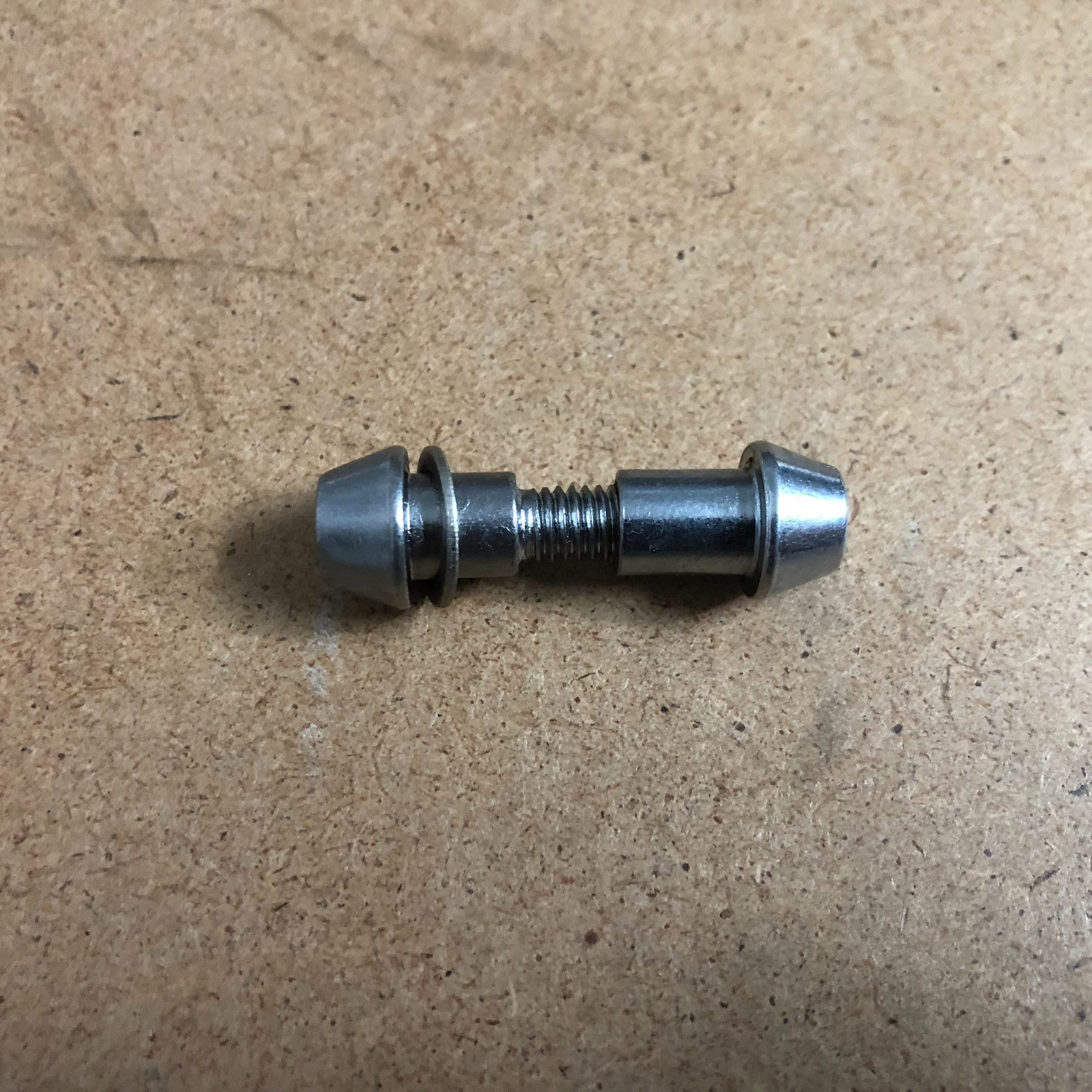 New Stainless Steel Seat Post Clamp Binder Bolt Pillar Pin M8 Silver