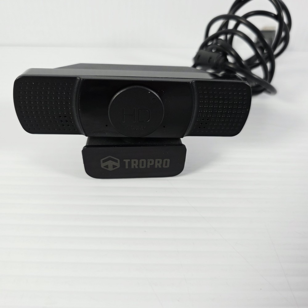 TROPRO Tw8 Webcam with Microphone, 1080P Full Hd Computer Cam - Tested