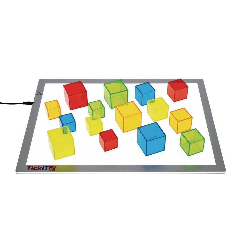 STEM Translucent Cubes with Activity Cards