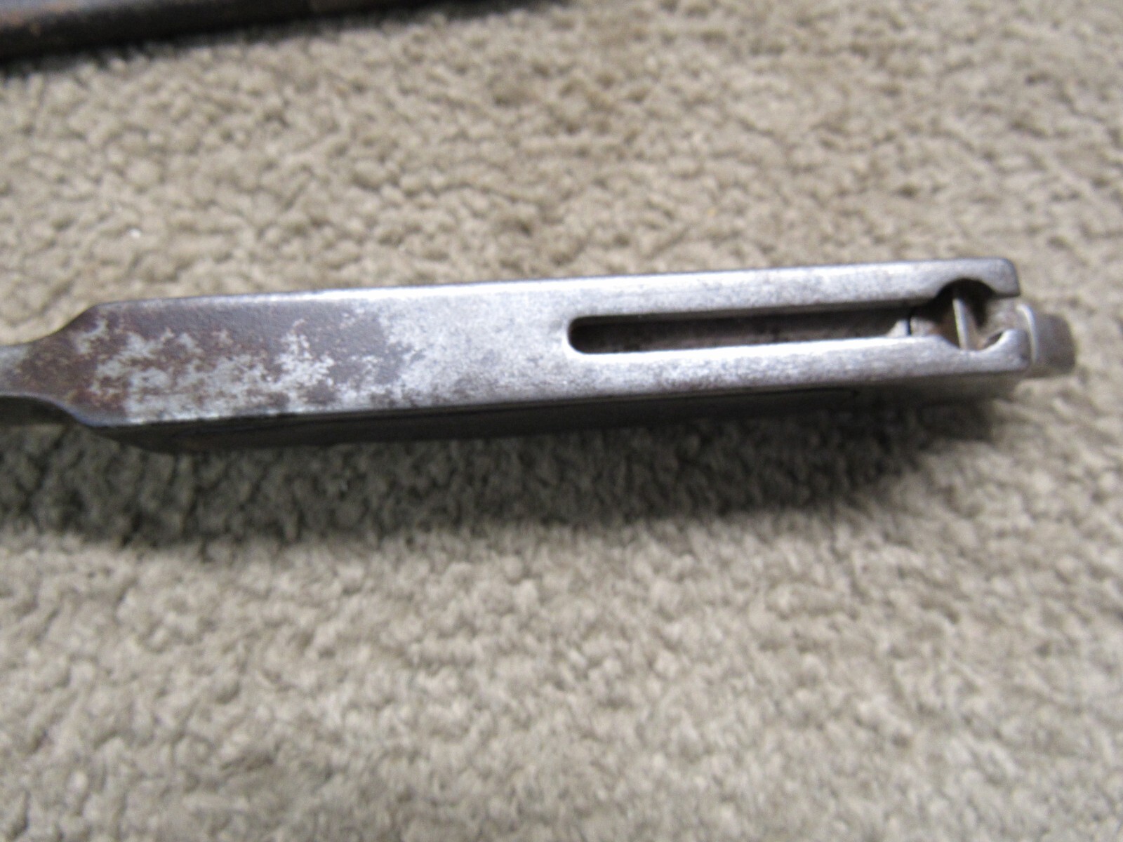 Danish M1889 Krag Jorgensen Bayonet w/ Scabbard Dated 1891 WK & C Mfg