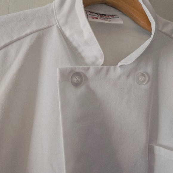 Uncommon Threads Classic Chef Coat White Size Small