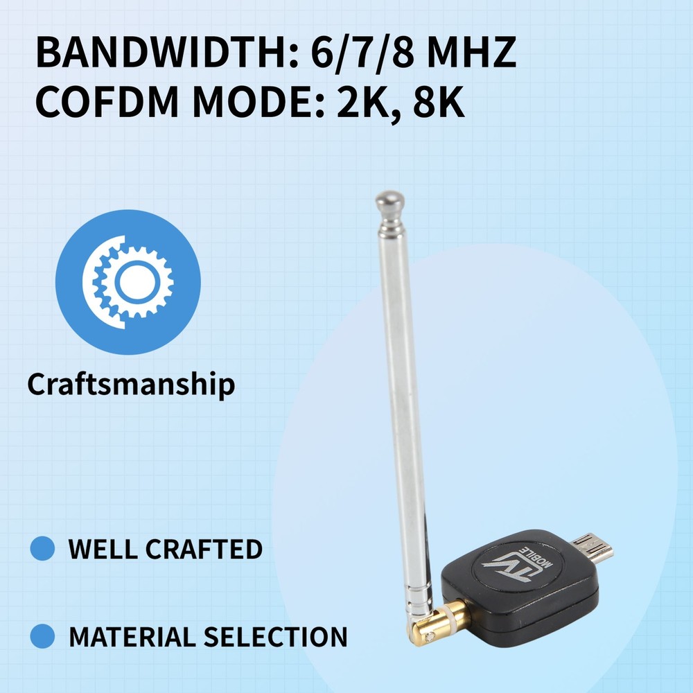 Micro-USB DVB-T Tuner Receiver for Android J1G88391