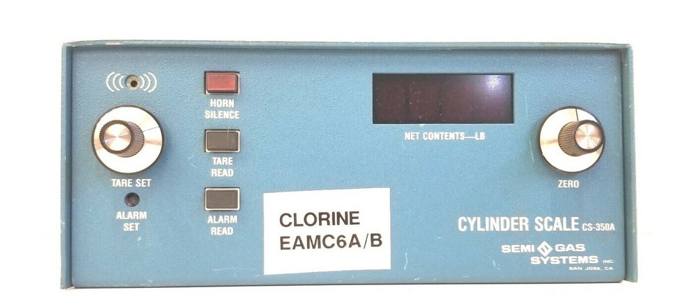 Semi-Gas Systems CS-350A Cylinder Scale , Used