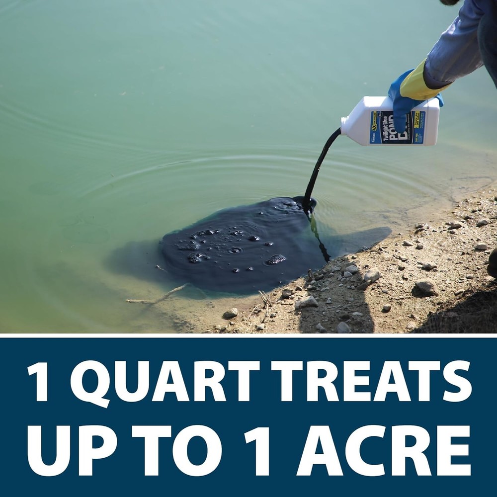 Multi-Shade Pond Dye 4X Concentrate - Blocks UV Rays & Improves Water Quality
