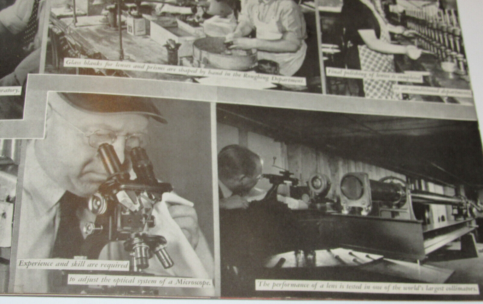 VTG 1943 WWII SPENCER LENS/AO SOUVENIR WAR EFFORT PROGRAM! PICTURES! BUFFALO, NY