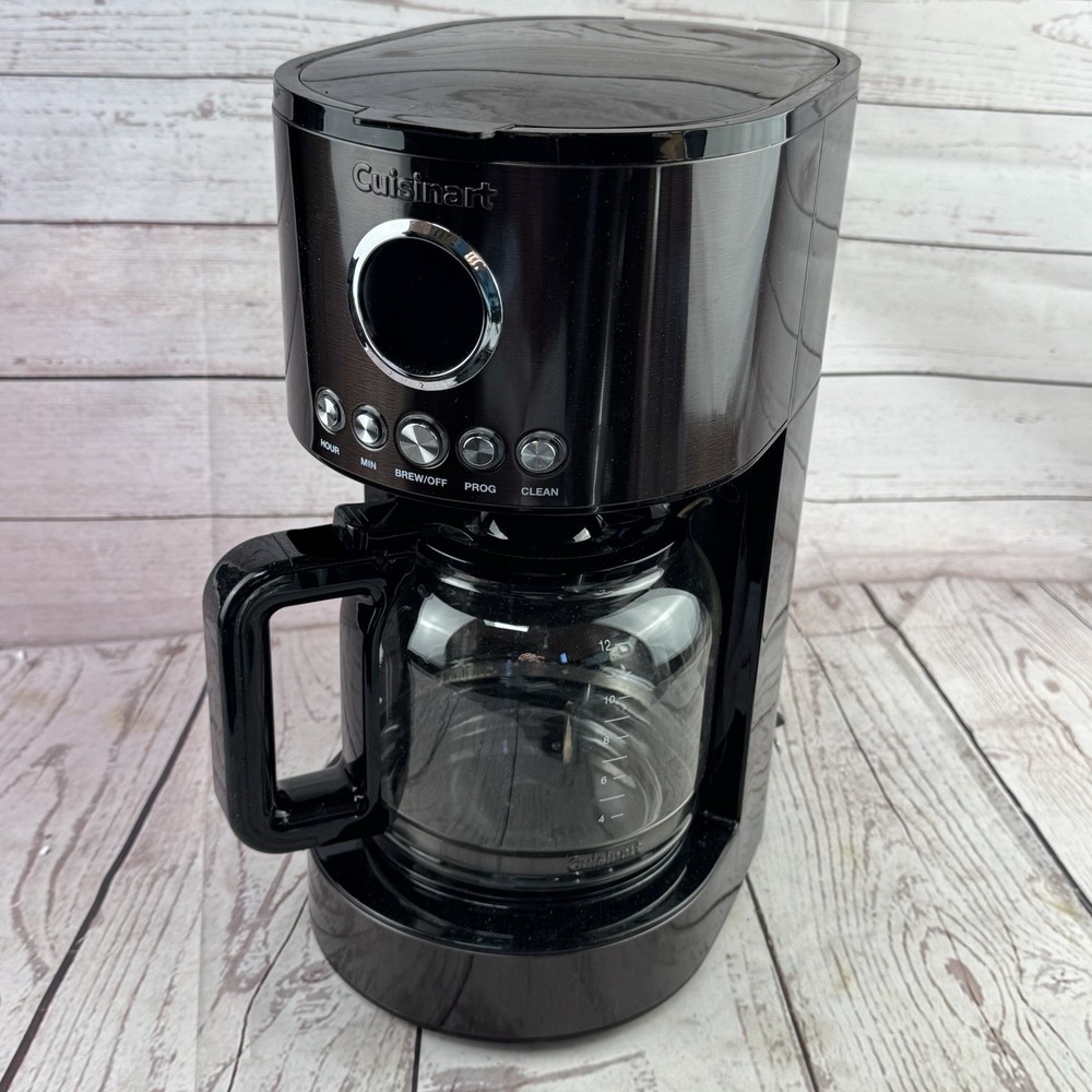 Cuisinart Stainless Steel 12 Cup Coffee Maker Programmable Brew Machine