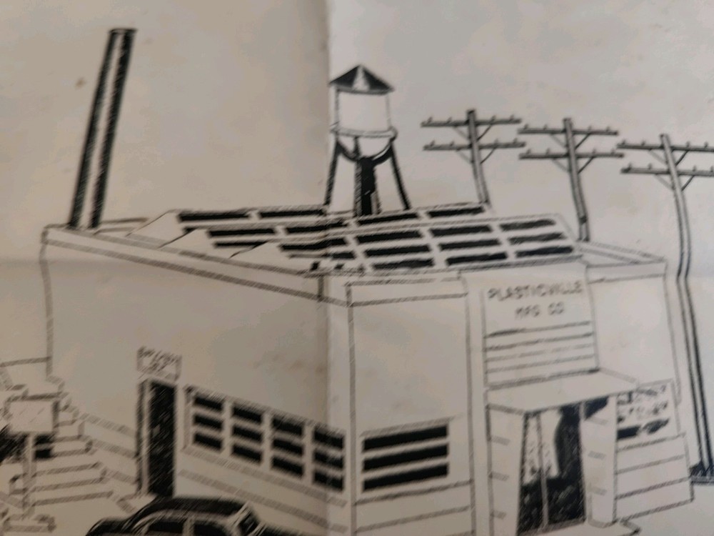 Lionel 964 Factory Site Set Instruction Dated 3-59