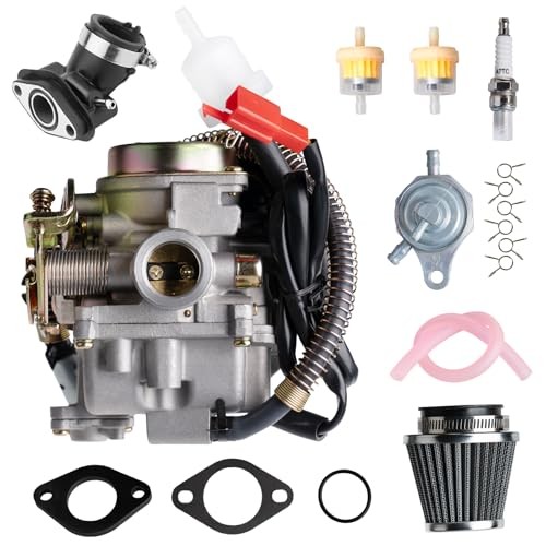 GY6 50cc Carburetor for Tao tao 50cc 49cc ATM50 Carburetor with accessories