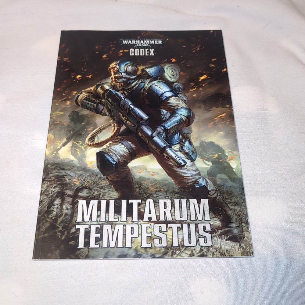 Warhammer 40K Codex Militarum Tempestus PB Rulebook