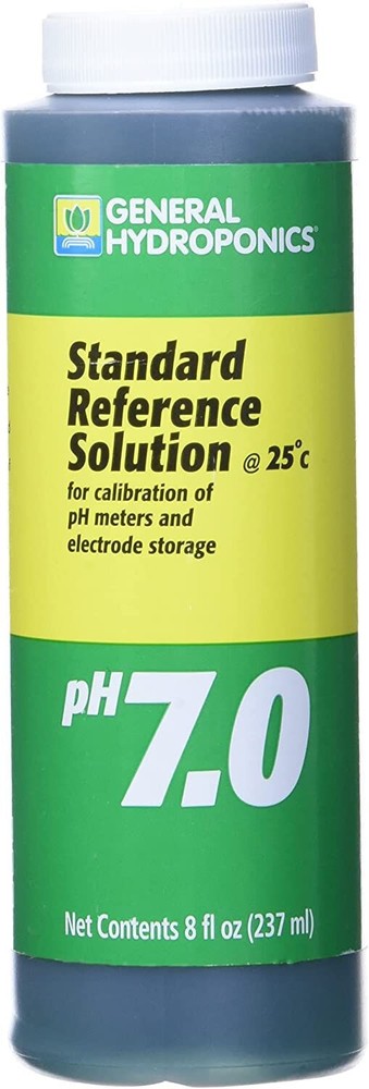 General Hydroponics PH 7.0 Calibration Solution- Quart - Free Shipping