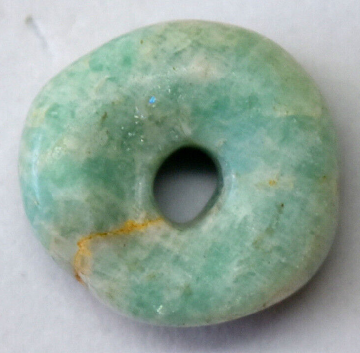 Ancient Pre Columbian Jade Bead