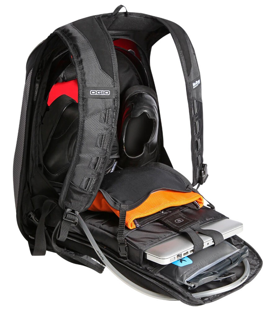 OGIO No Drag Mach S Motorcycle Backpack Stealth