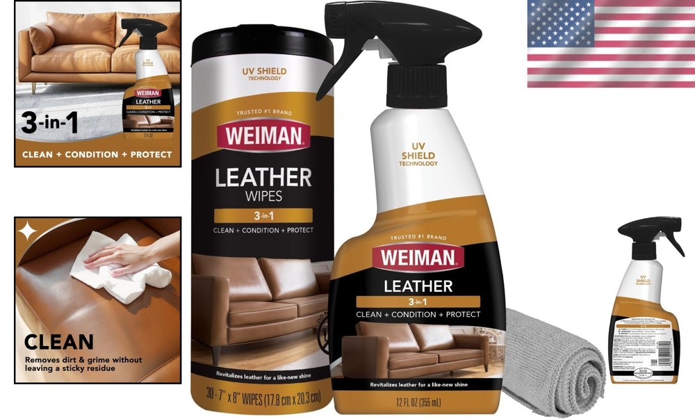 Leather Conditioner with UVX Protection