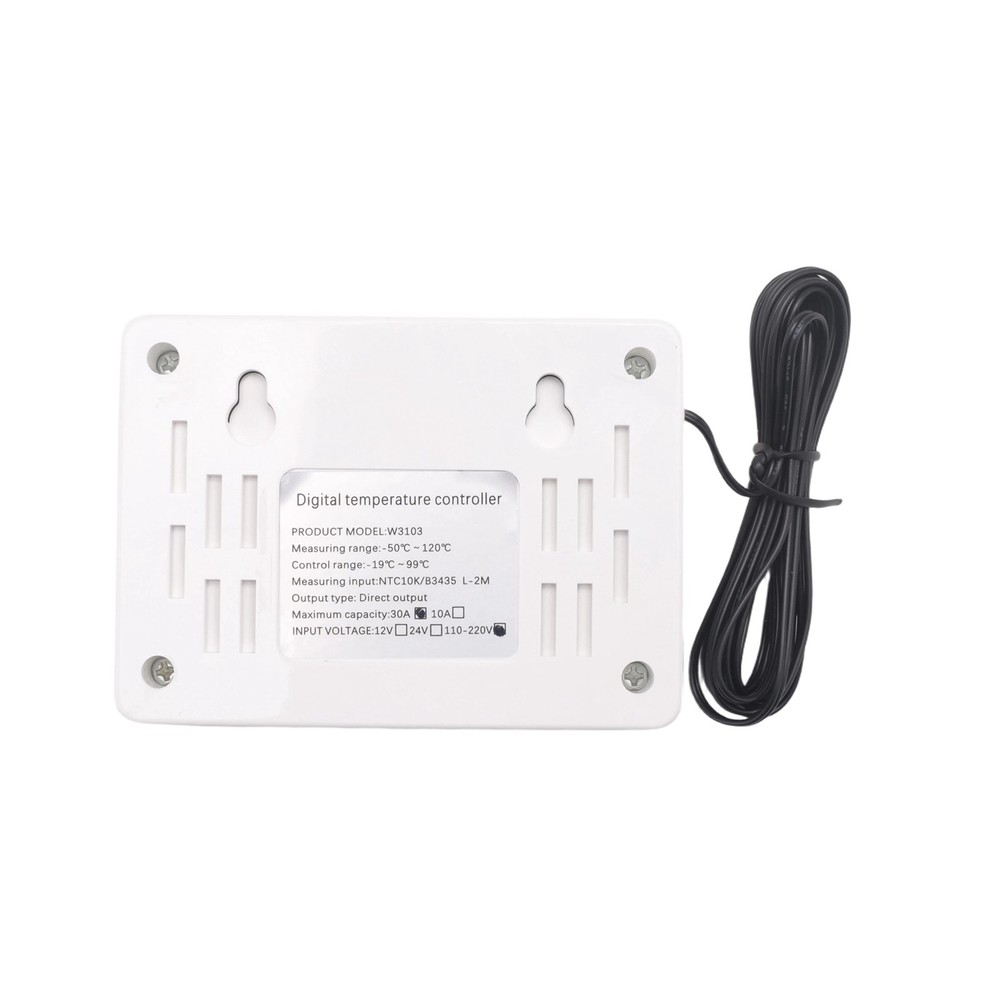 Digital Temperature Controller, 220V, Max 5000W, Digital Thermostat, 30A,1287