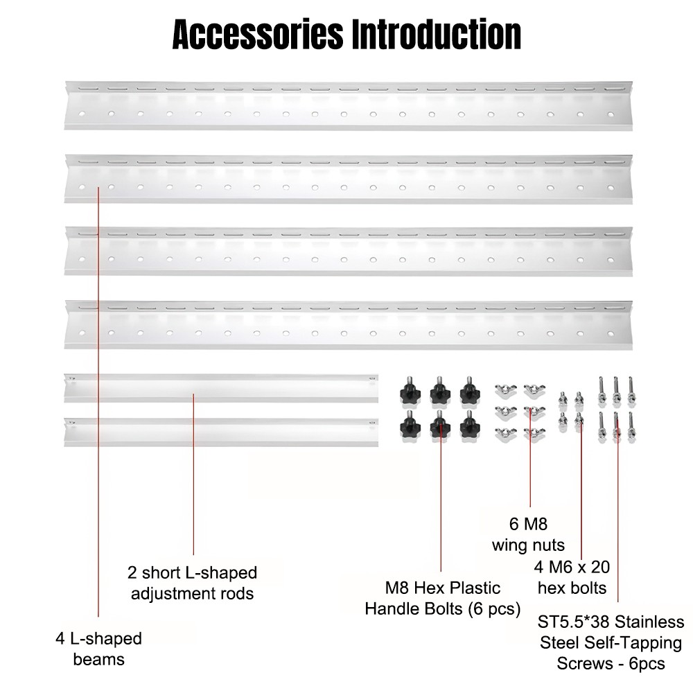 2x Solar Panel Mounting Brackets Solar Panel Tilt Mount Bracket Adjustable Frame