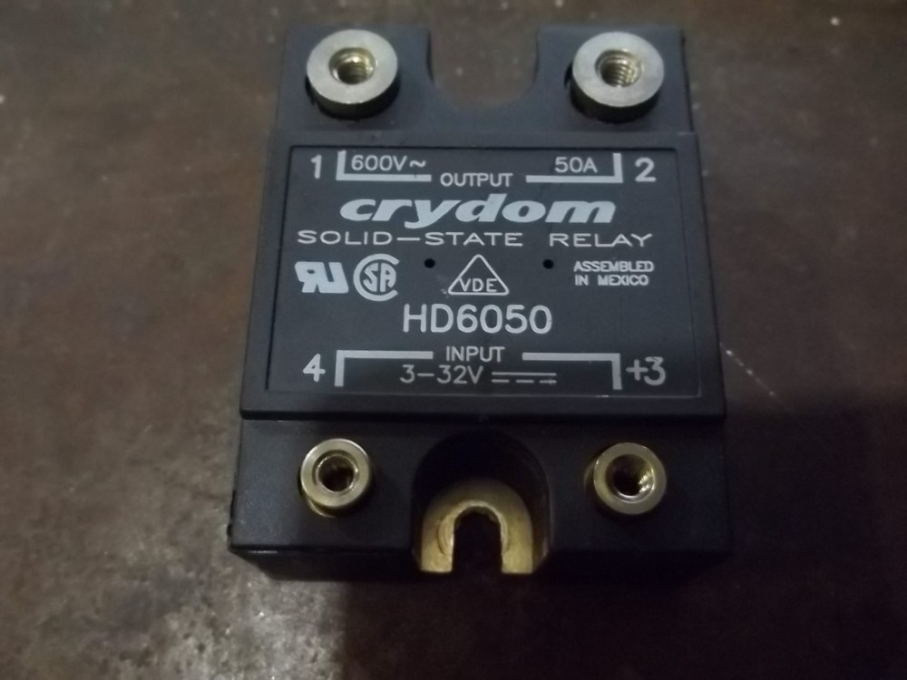 CRYDOM HD6050 SOLID STATE RELAY 50A 600 VAC (BIN106)