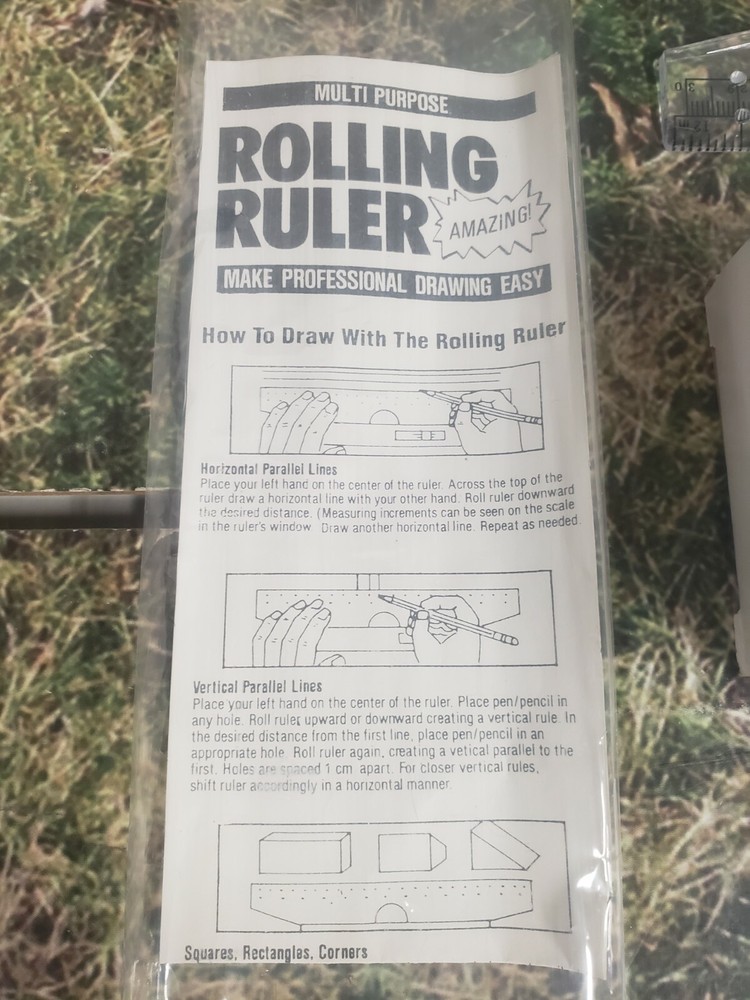 K Rolling Ruler Great for Hobbyists