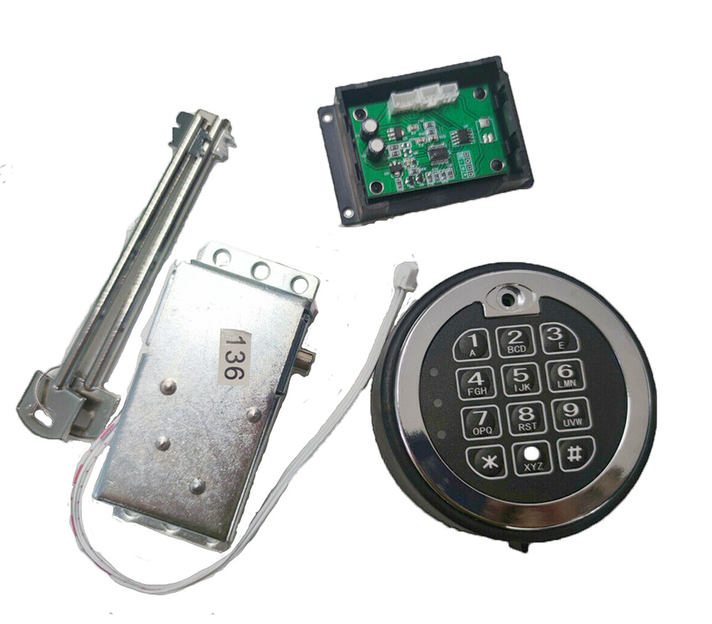 Electronic Lock for Depository Safe Lock Replace Safe Solenoid Gun safe Lock