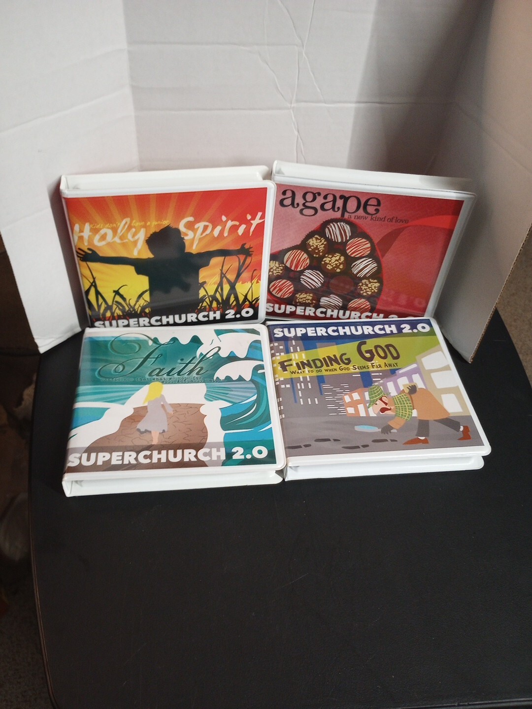 Superchurch 2.0 Classroom Dvd Lot Of 4 Agape, Holy Spirit, Faith, Finding God