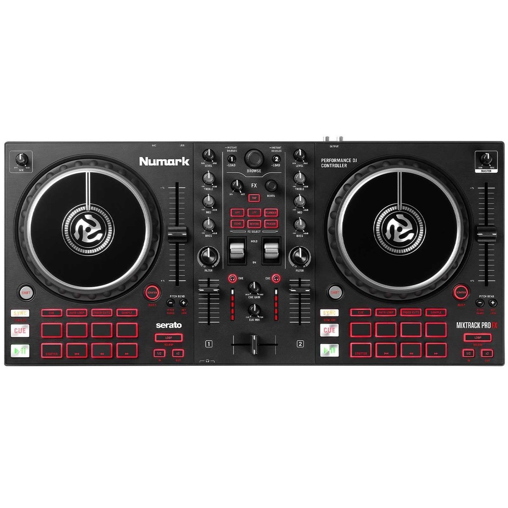 Numark Mixtrack Pro FX 2-Deck DJ Controller for Serato DJ w FX Paddles