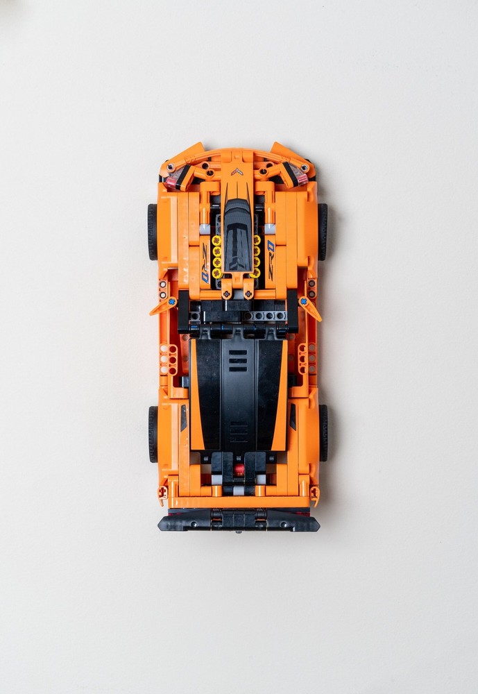 Wall Mount for LEGO Technic Corvette ZR1-42093