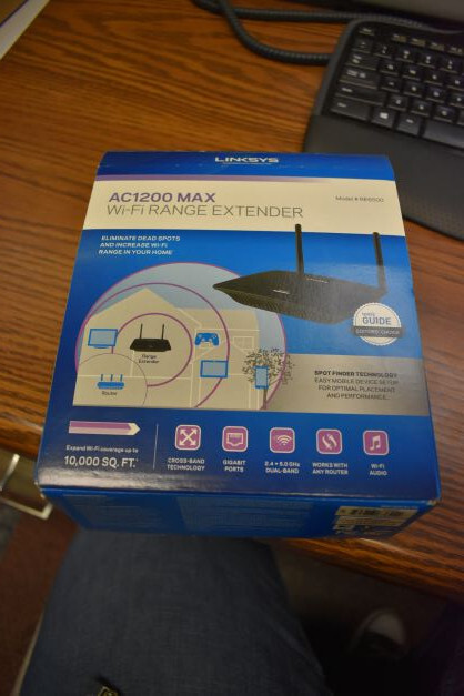 Linksys AC1200 Max Wi-Fi Range Extender RE6500
