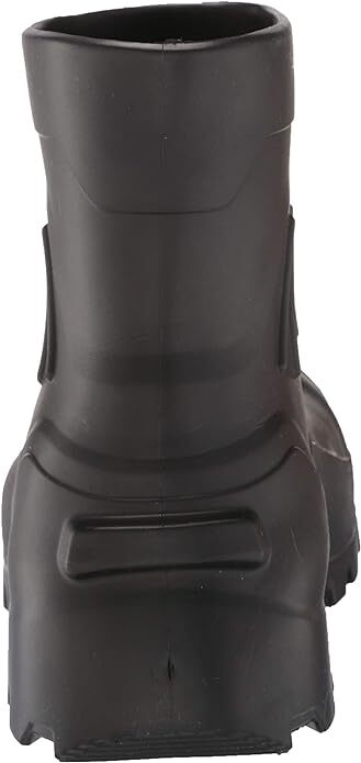 BLACK WATERPROOF Hunting Fishing Farming Mud Safety Toe PROTECTIVE WORK BOOTS