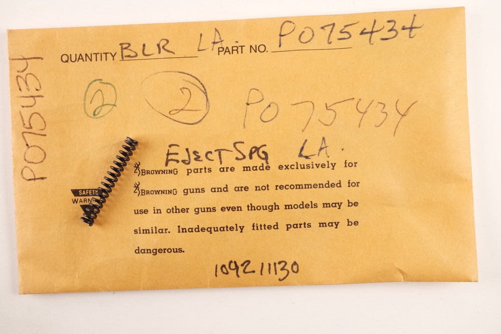 Browning BLR 92 Long Action Ejector Spring 75434