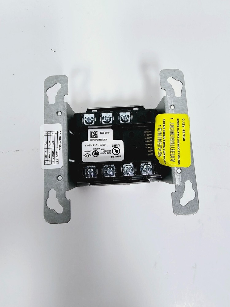 Simplex 4090-9119 Addressable Module With Unsupervised Input NEW (Open)