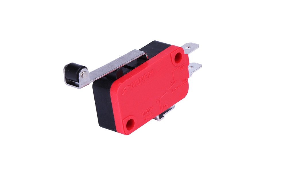 5pcs RV-166-1C25 micro switch push button limit switch hinge roller lever type