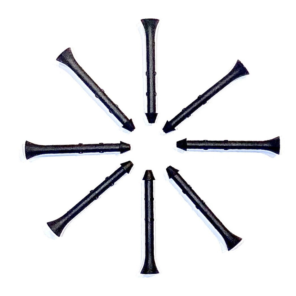8 Durable Adjustable Practice Golf Tees Like Fiberbuilt Driving Range Mat Tee