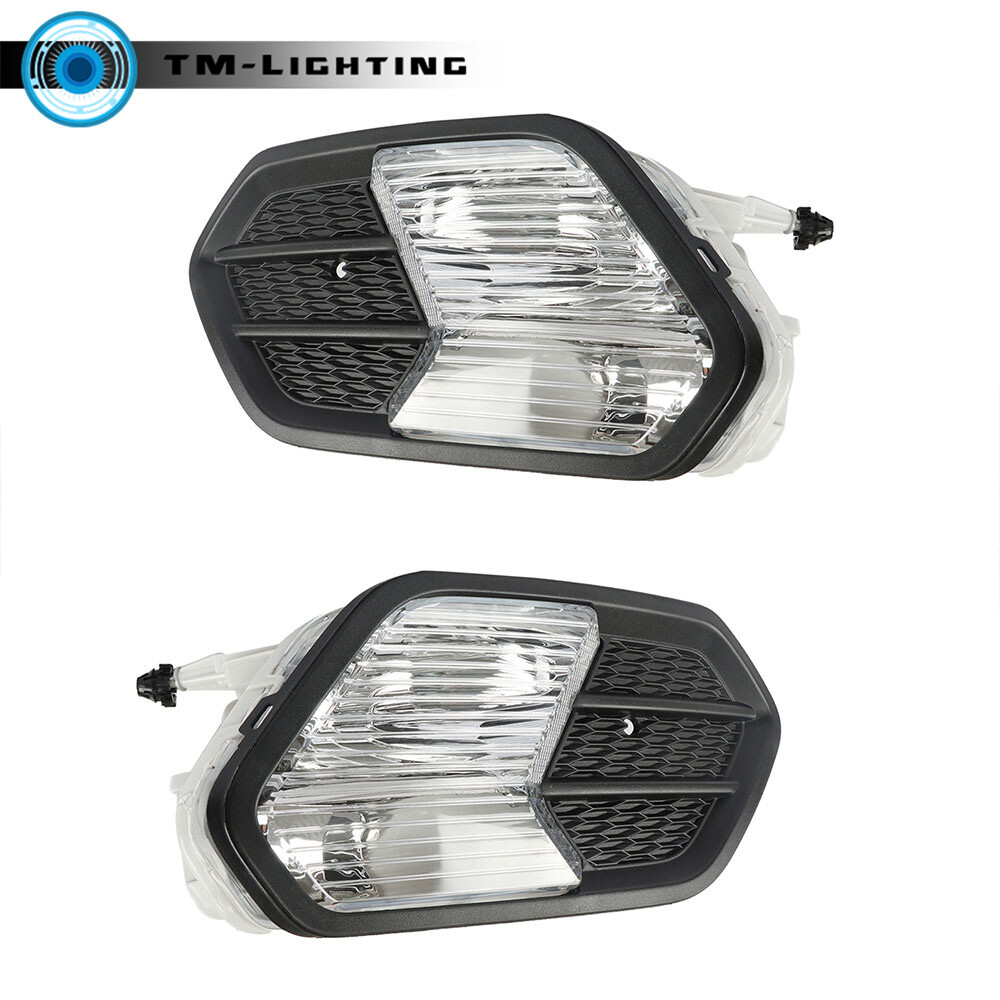 For 2017-2019 Ford Escape Kuga Driving Fog lights Lamps w/Cover Left&Right Side
