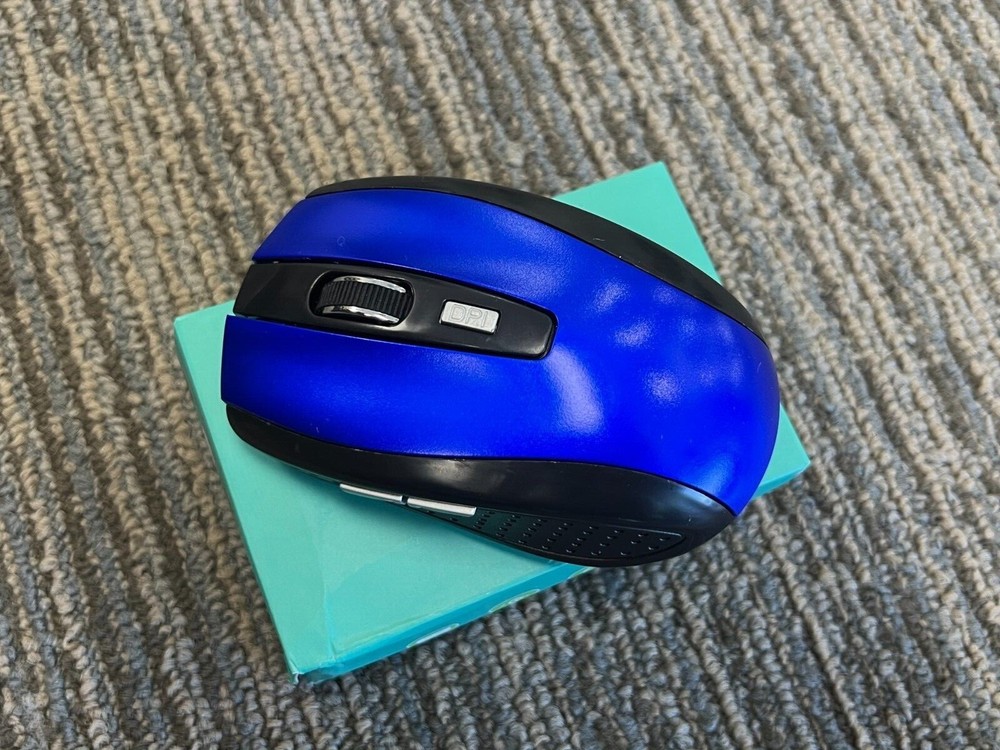 2.4GHz Wireless Optical Mouse & USB Receiver For PC Laptop Computer