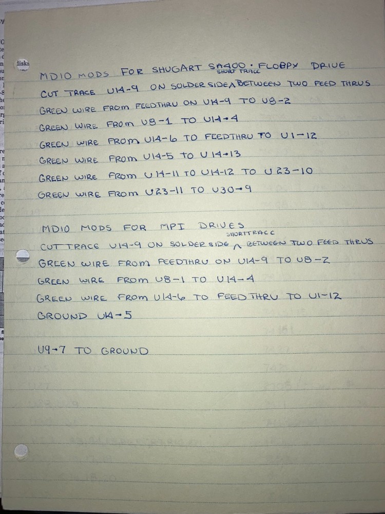 IMSAI MDIO Mini-disk controller hardware manual