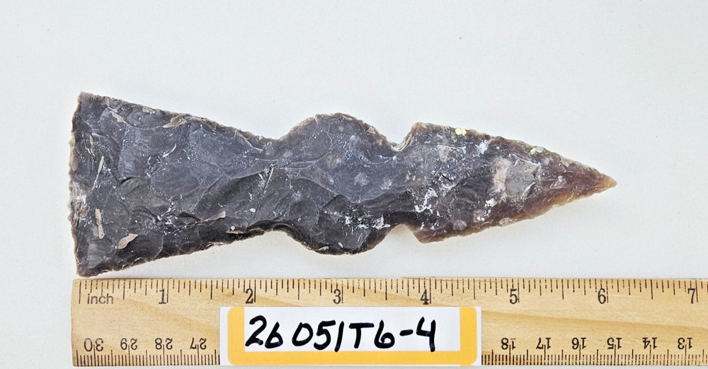 6" Stone Tomahawk Head - AX - Pow-Wow - Hand Knapped Agate