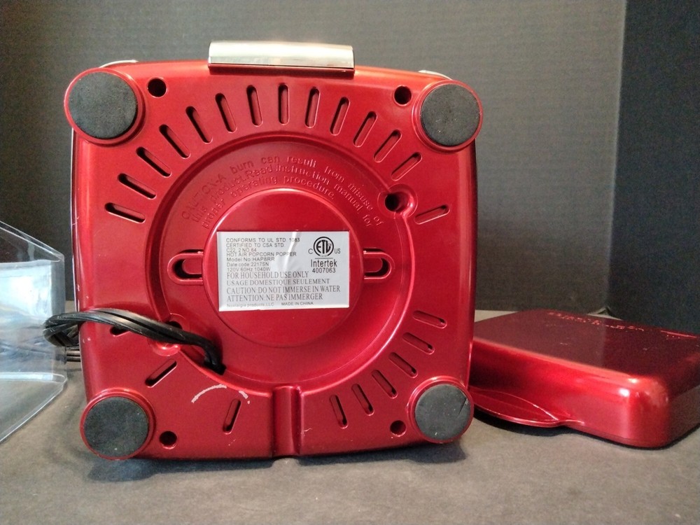 Nostalgia Electrics Hot Air Popcorn Maker