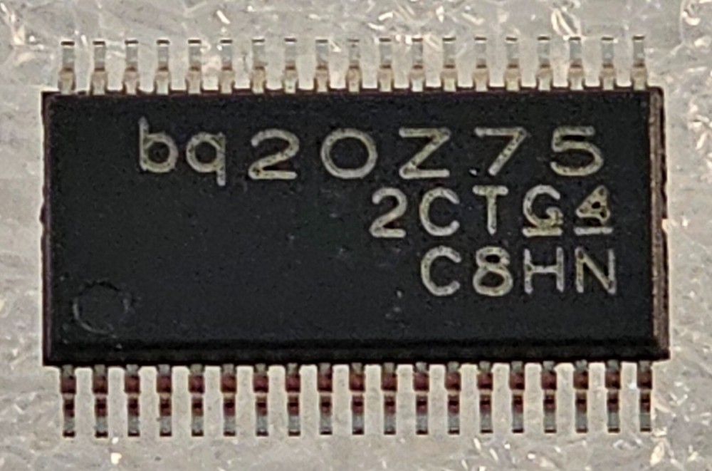 BQ20Z75DBT-V180 TI TSSOP38  Battery Multi-Function Controller