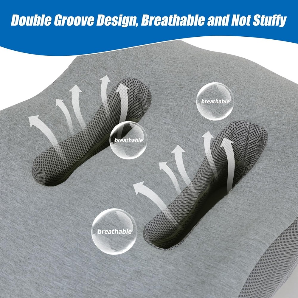 Leg Elevation Pillows After Surgery Ergonomic Breathable Elevation Pillow