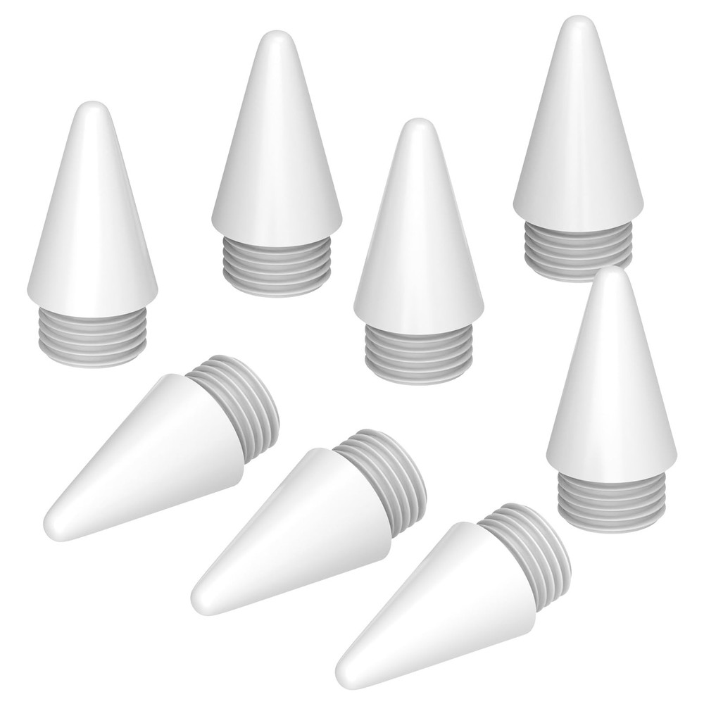 8 Pack Replacement Tips Only Compatible with Stylus Hidden White