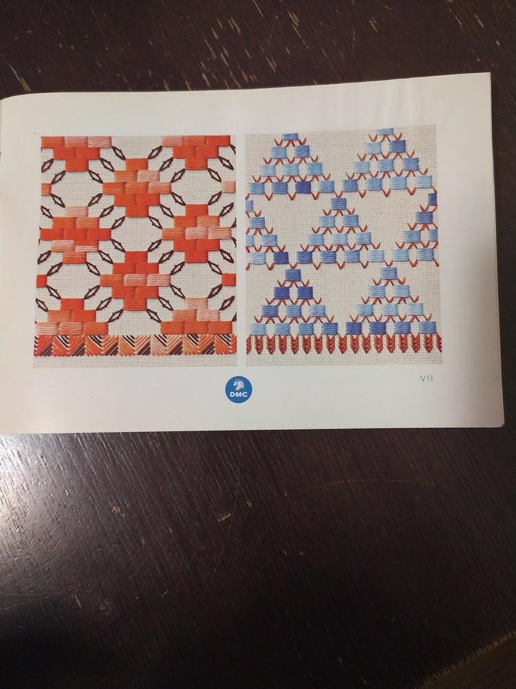 Embroidery Pattern Booklet 7th Series Library D.M.C