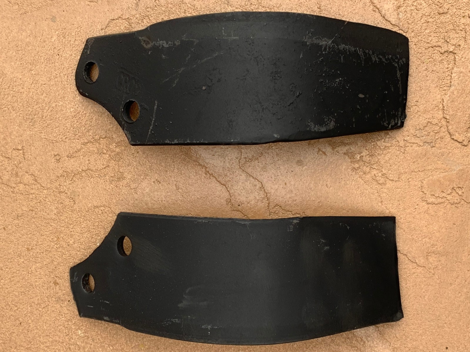 1 set (2 pcs) Tiller Tines blade for Gearmore Tiller C85-105, 4811400 4811401