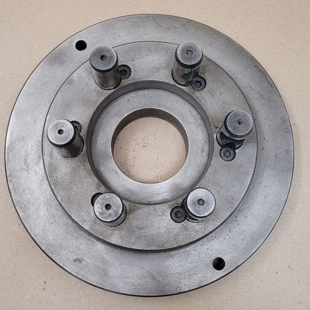 D1-6 Lathe Chuck Back Plate – 10in Overall Diameter