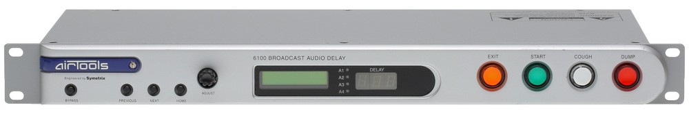 Symetrix Airtools 6100 AES Digital Audio Broadcast Profanity Delay DUMP Button