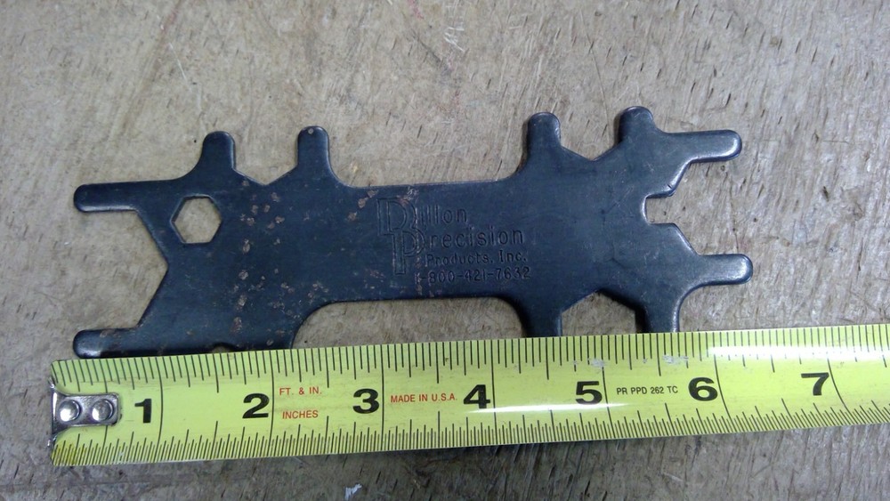 Dillon Precision Steel Multi Wrench Reloading Press Tool