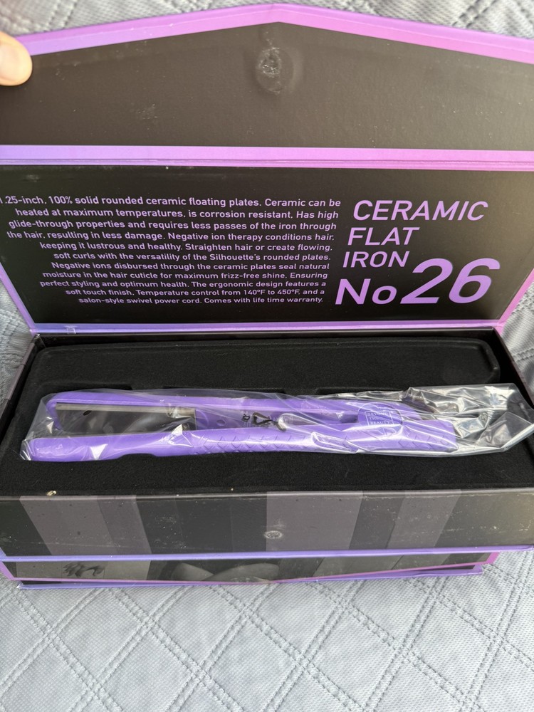 She Ceramic Flat Iron No26