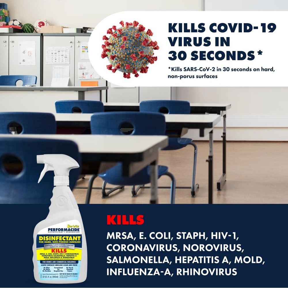 Performacide Disinfectant 32 OZ. Single Kit