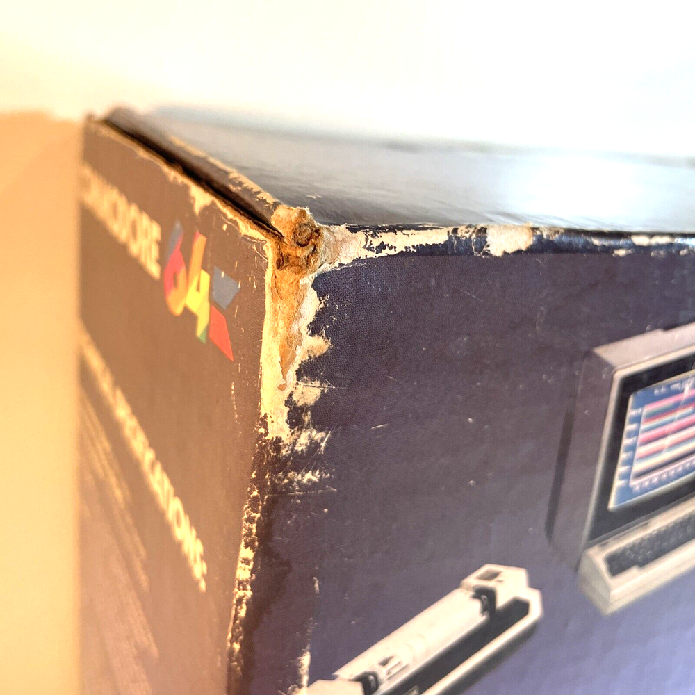 COMMODORE 64 Computer Vintage VTG Original **BOX, GUIDES & FOAM INSERTS ONLY**